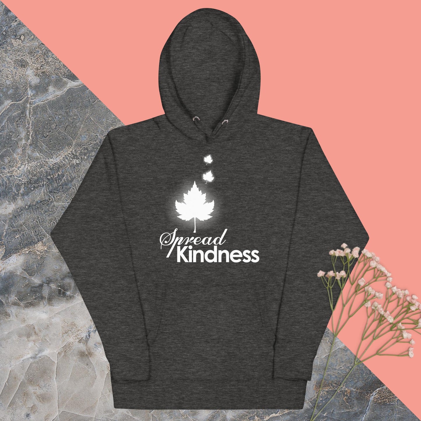 Spread kindness  Awaara Apparels Charcoal Heather S 