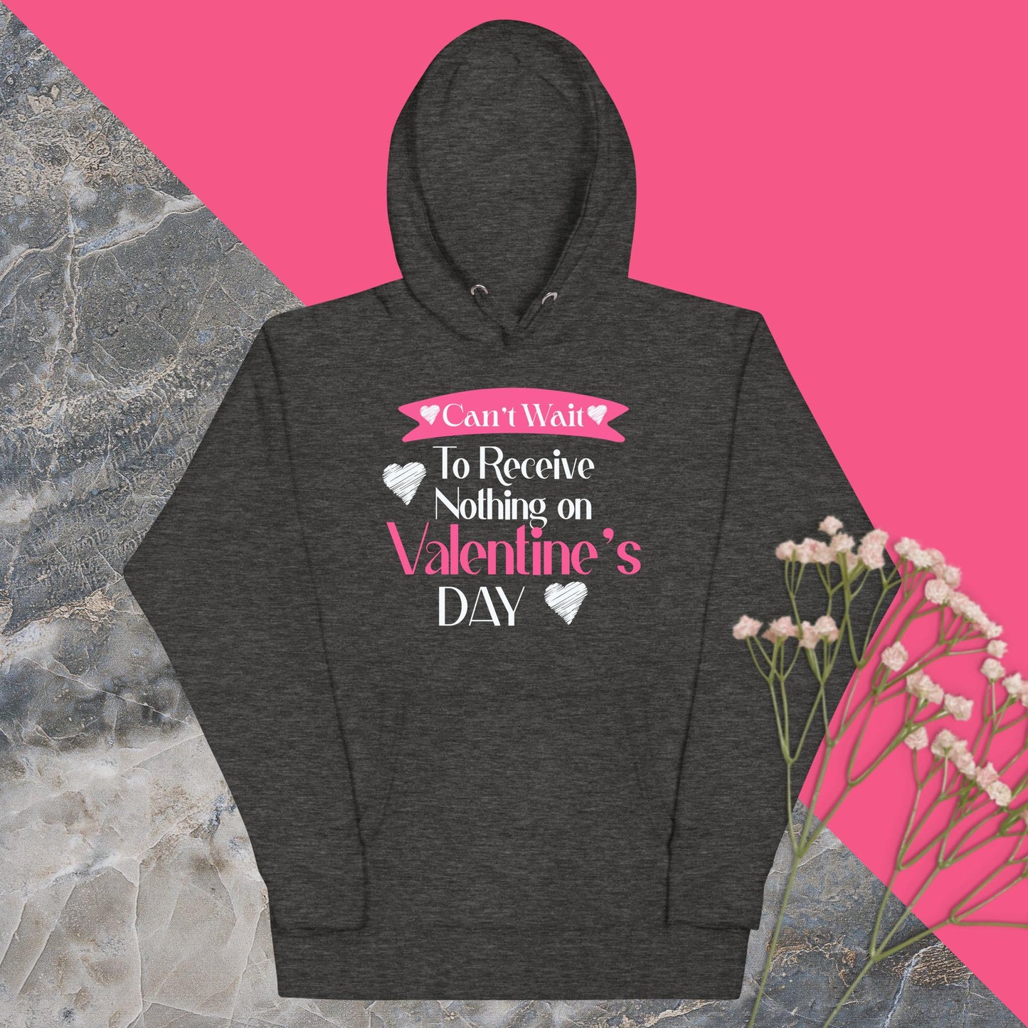 Valentine's day  Awaara Apparels Charcoal Heather S 