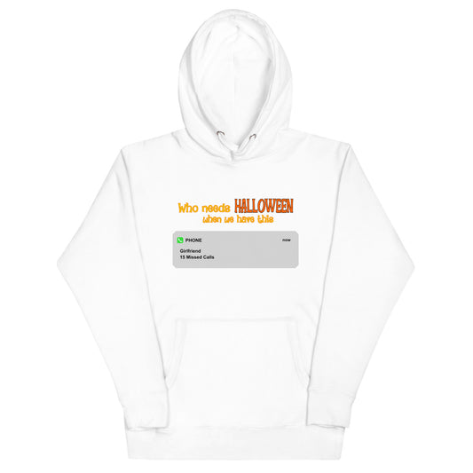 Halloween design Hoodie  Awaara Apparels White S 