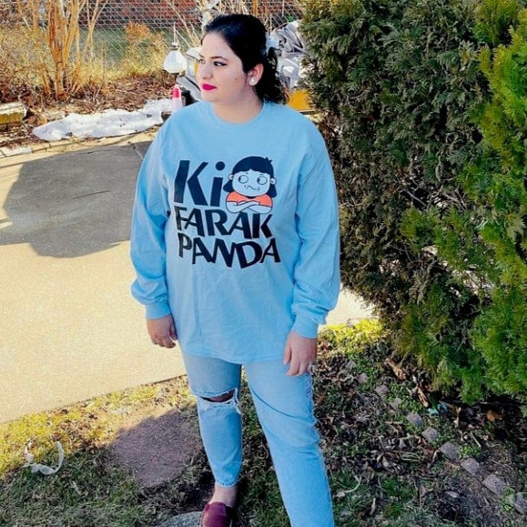 Ki Farak Panda Sweatshirt sweatshirt Awaara Apparels   