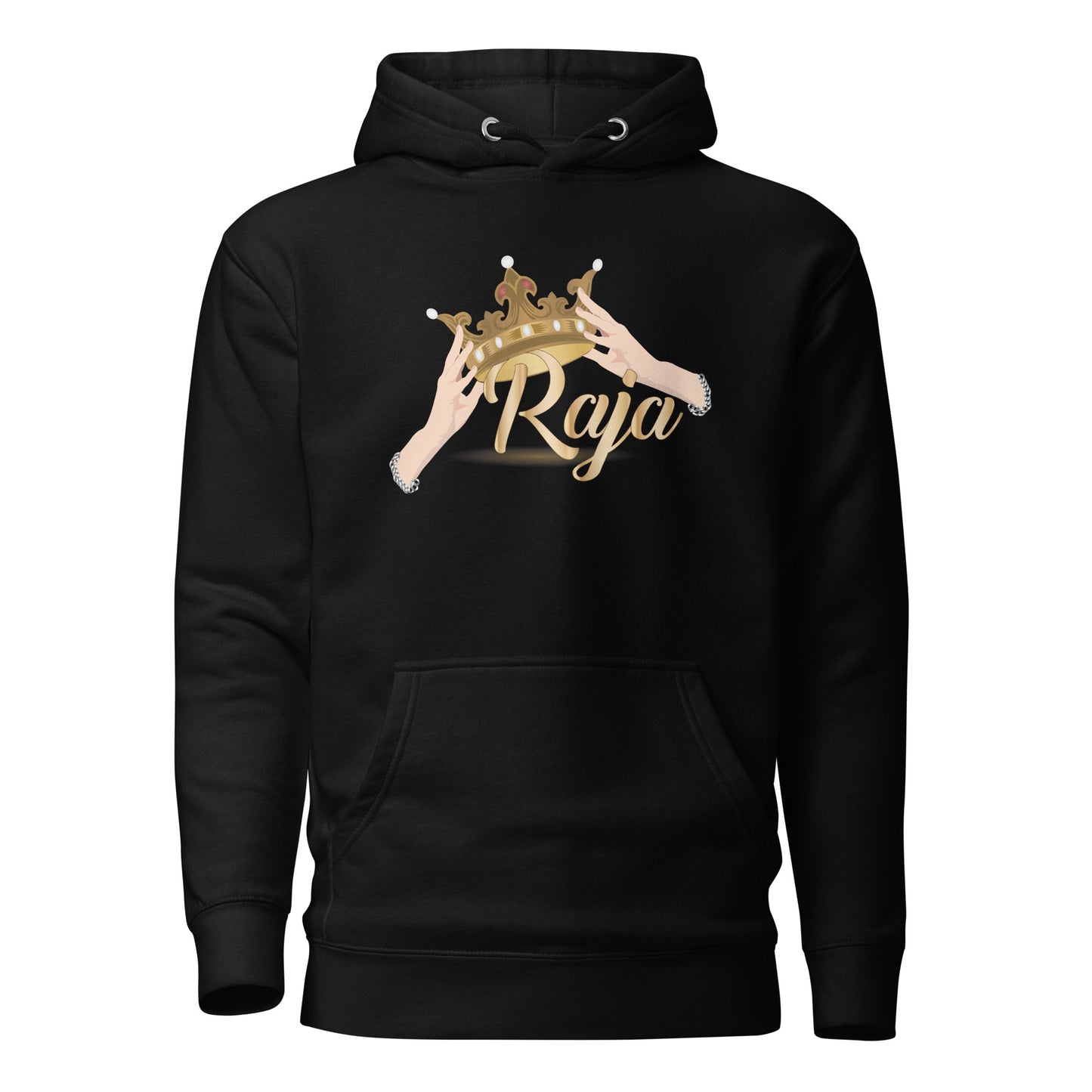 Raja Hoodie hoodies Awaara Apparels Black S 