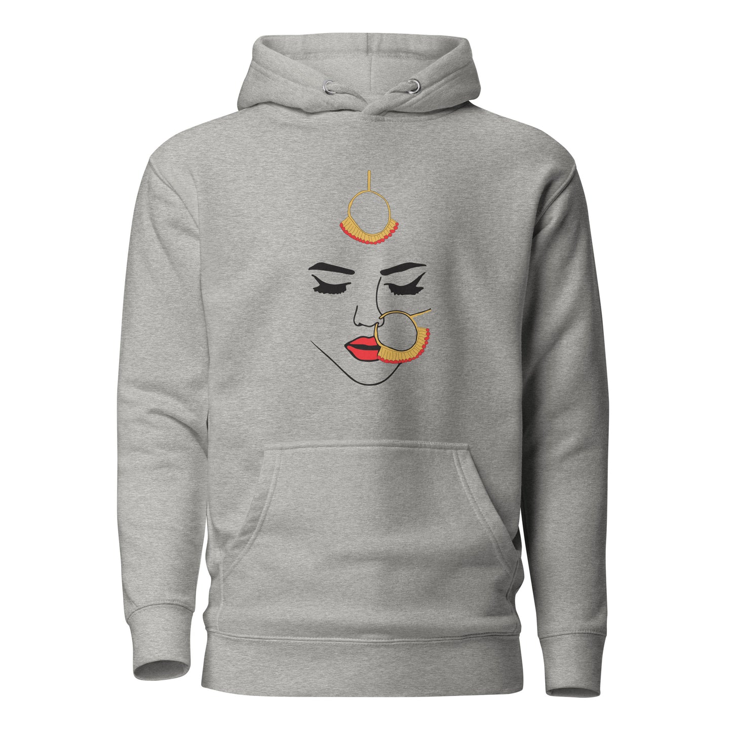 Bridal Hoodie hoodies Awaara Apparels Carbon Grey S 