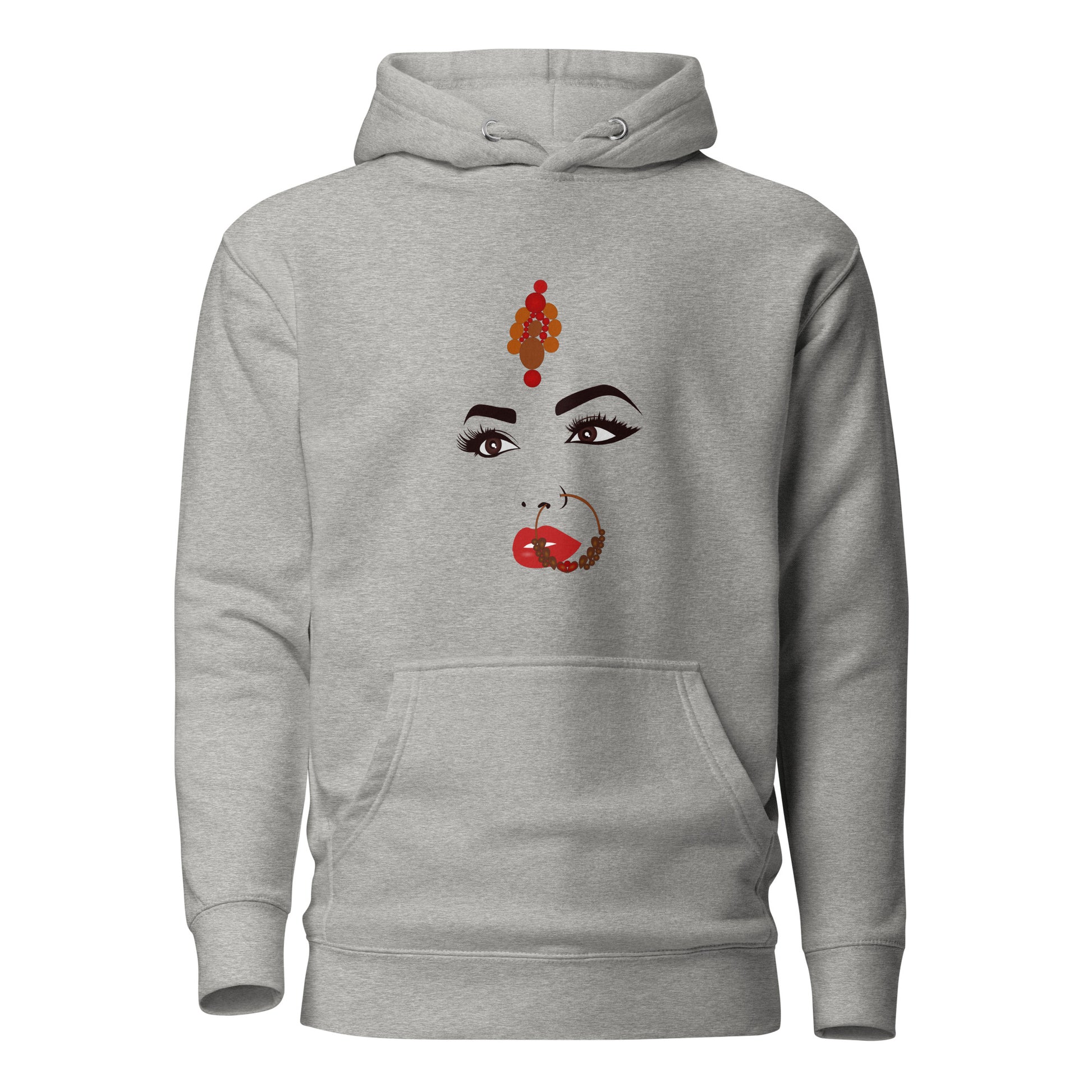 Classic Bride Hoodie hoodies Awaara Apparels Carbon Grey S 