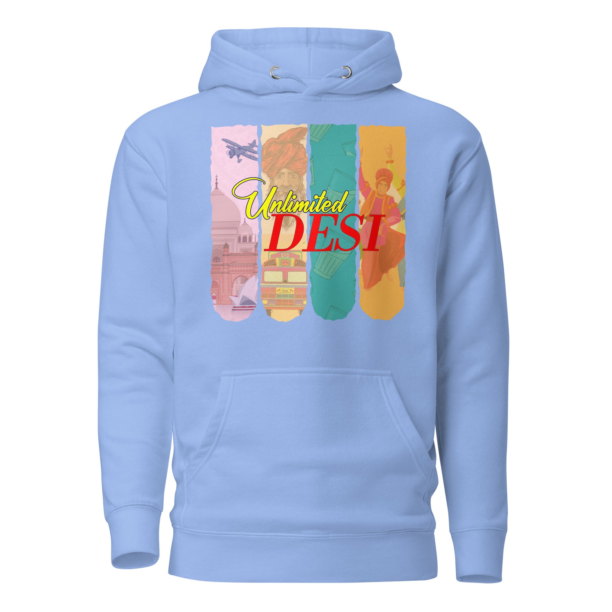 Unlimited Desi Hoodie  Awaara Apparels   