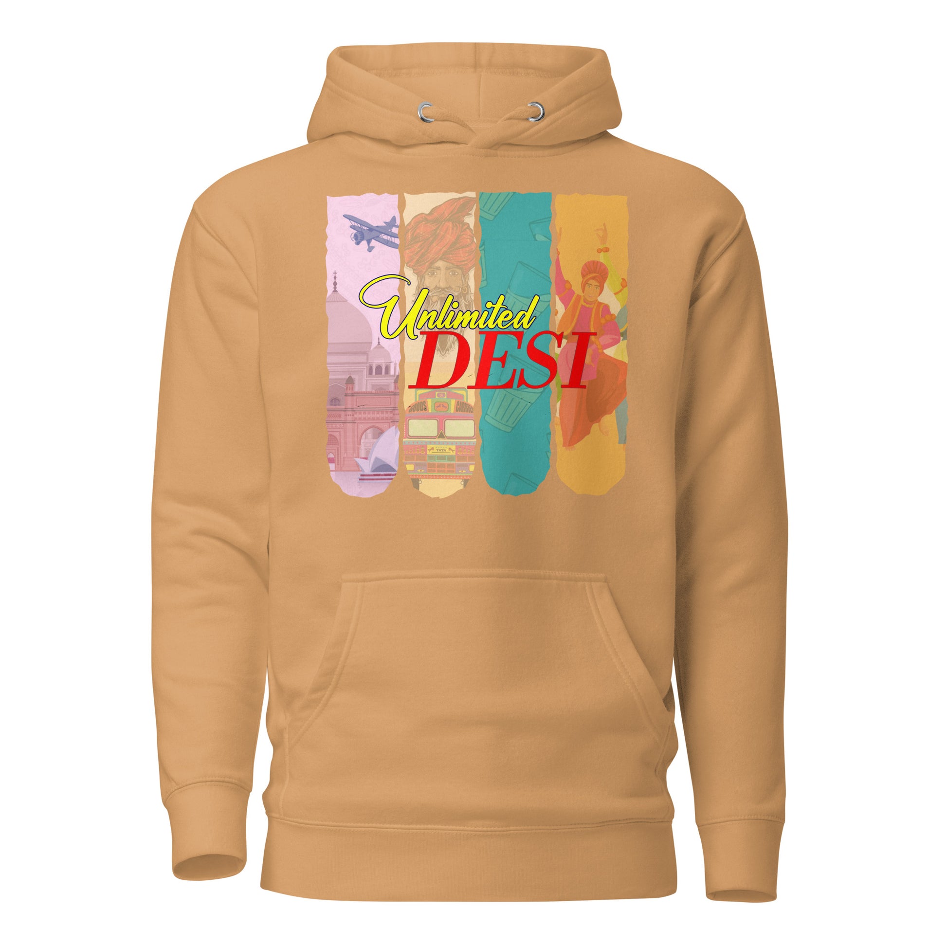 Unlimited Desi Hoodie  Awaara Apparels   