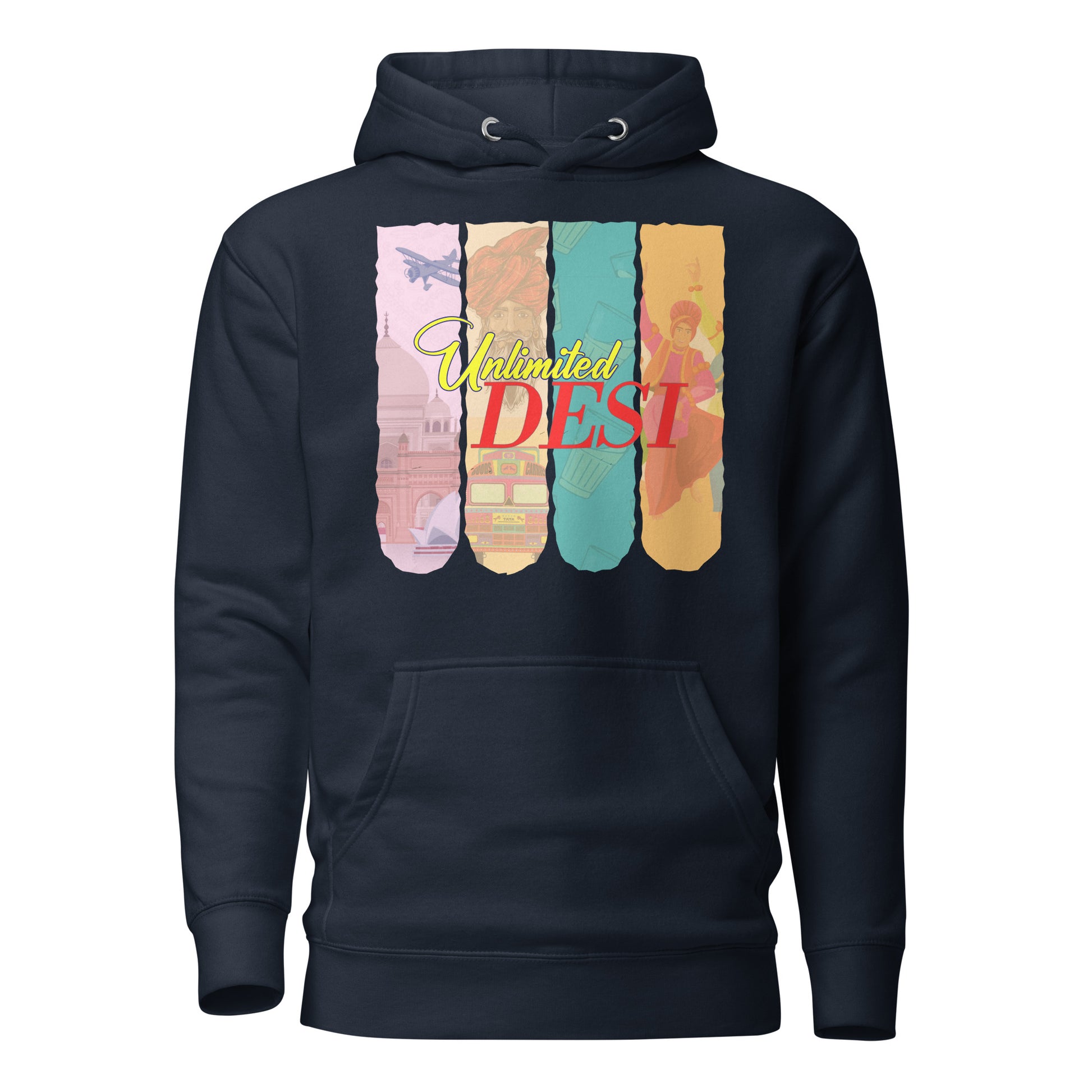 Unlimited Desi Hoodie  Awaara Apparels   