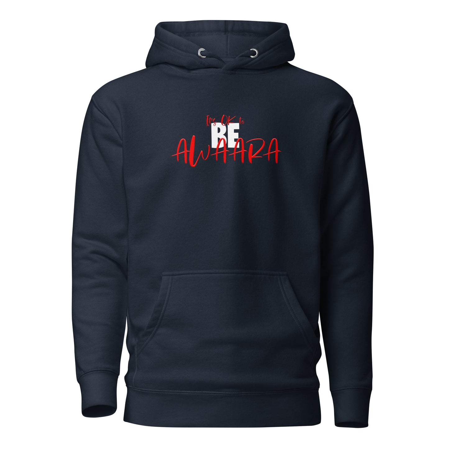 It's OK to BE AWAARA Hoodie hoodies Awaara Apparels Navy Blazer S 