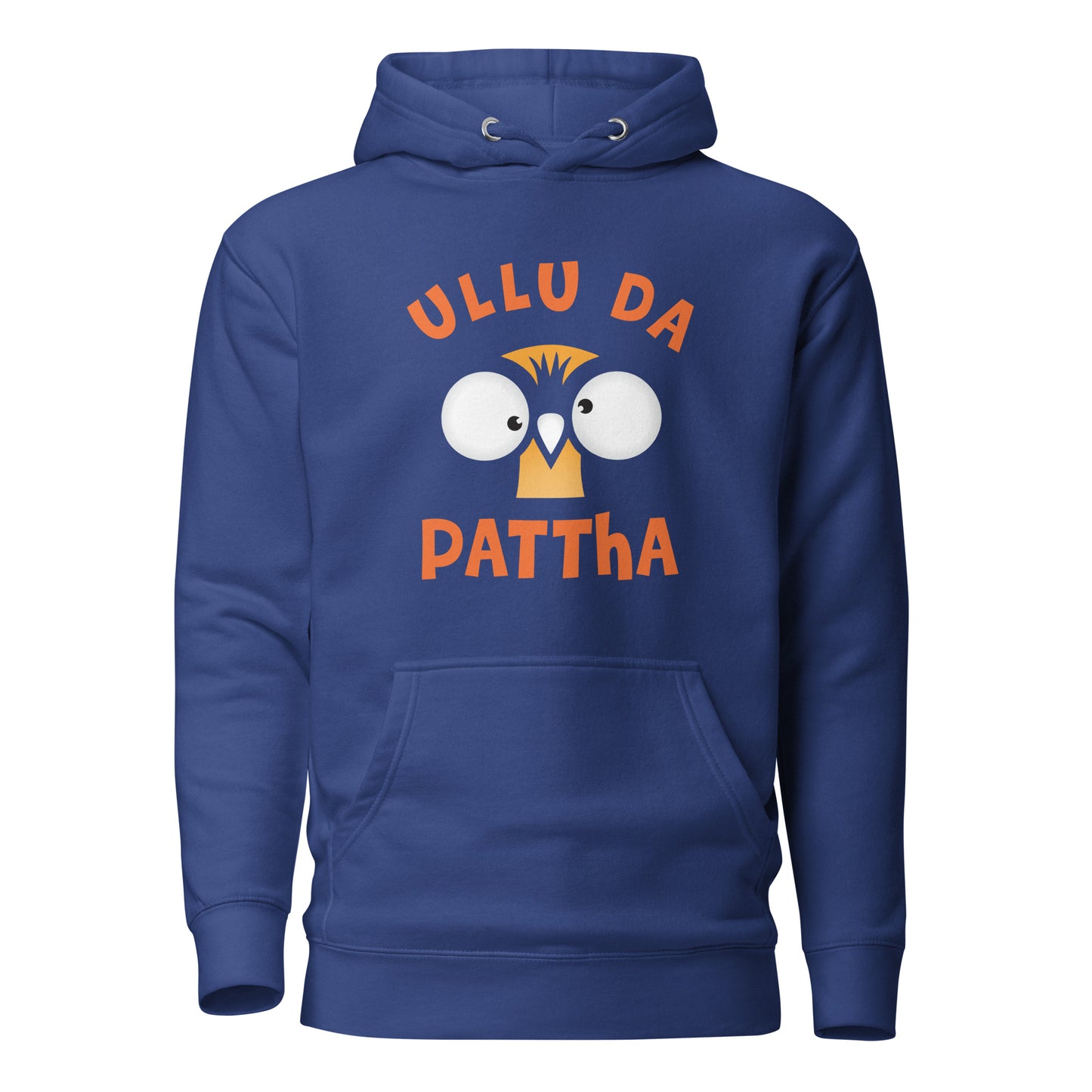 Ullu Da Pattha Hoodie  Awaara Apparels Team Royal S 