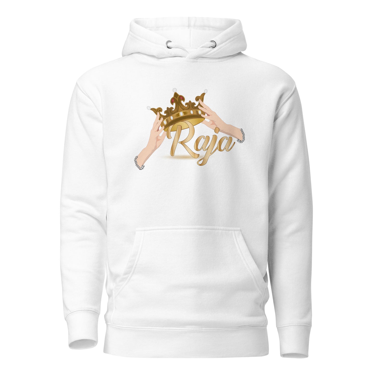 Raja Hoodie hoodies Awaara Apparels White S 