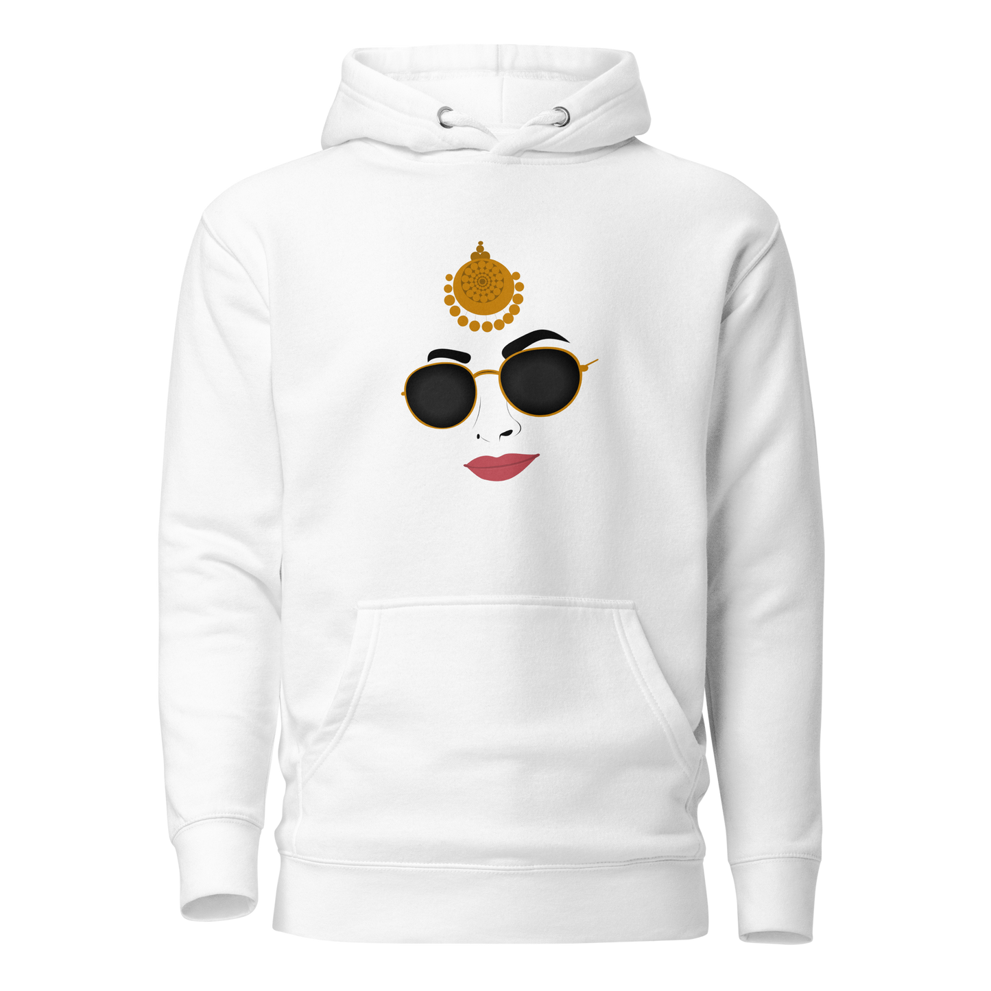 Kala Chasma Hoodie hoodies Awaara Apparels White S 