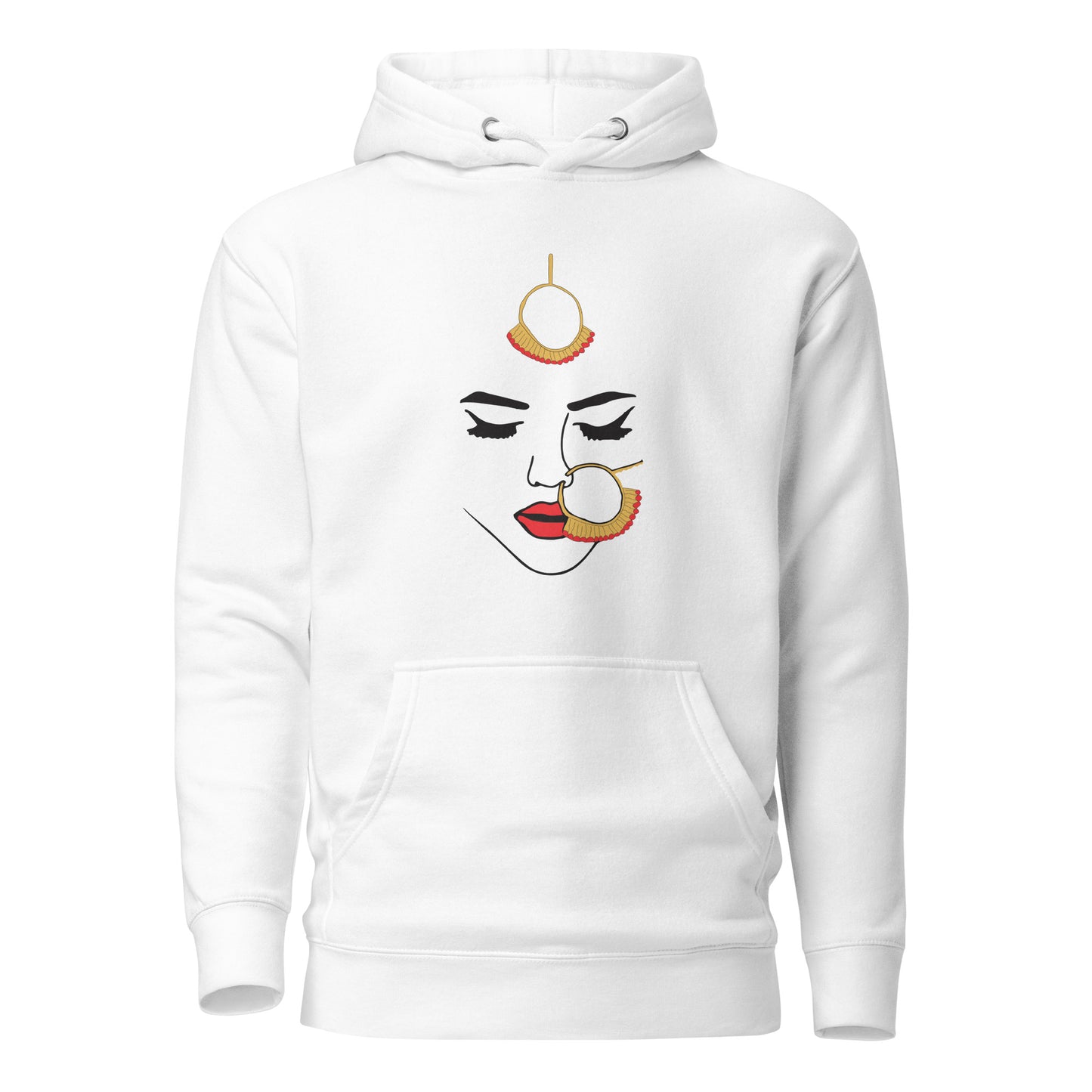 Bridal Hoodie hoodies Awaara Apparels White S 