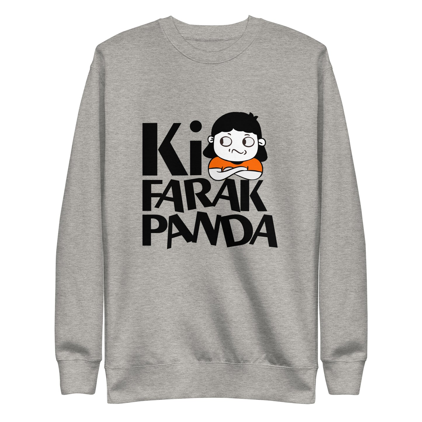 Ki Farak Panda Sweatshirt sweatshirt Awaara Apparels   