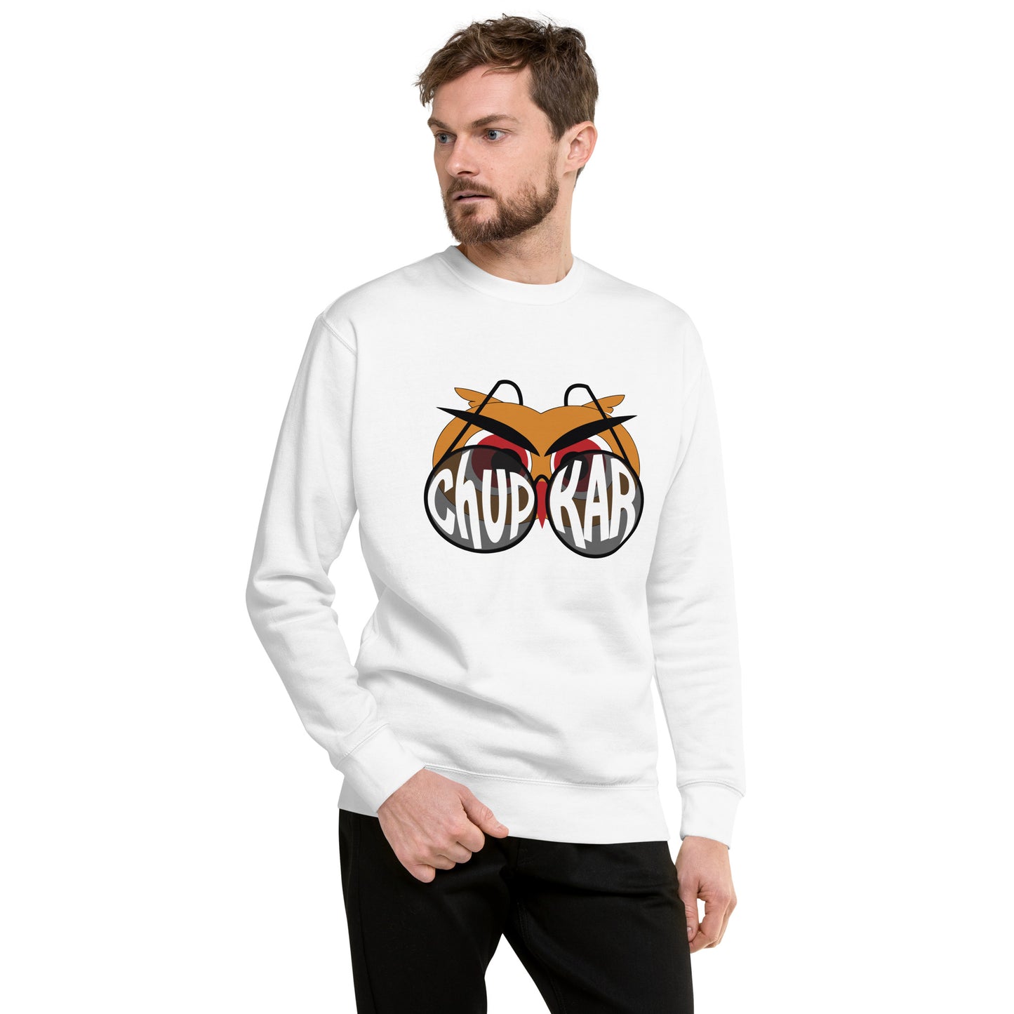 Chup Kar Sweatshirt sweatshirt Awaara Apparels   