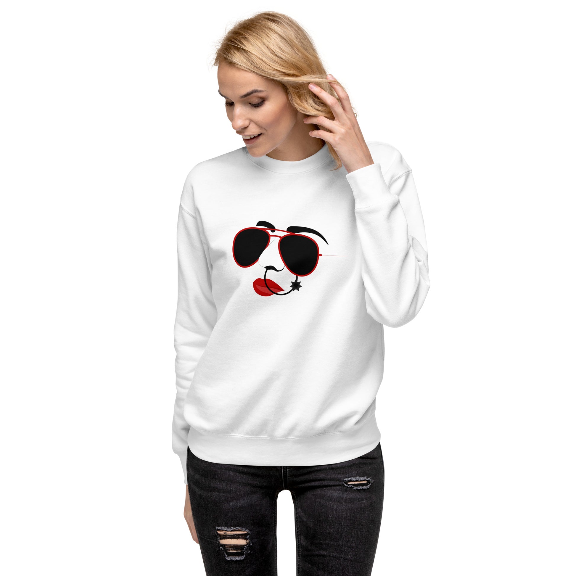 Vector Face Sweatshirt  Awaara Apparels   