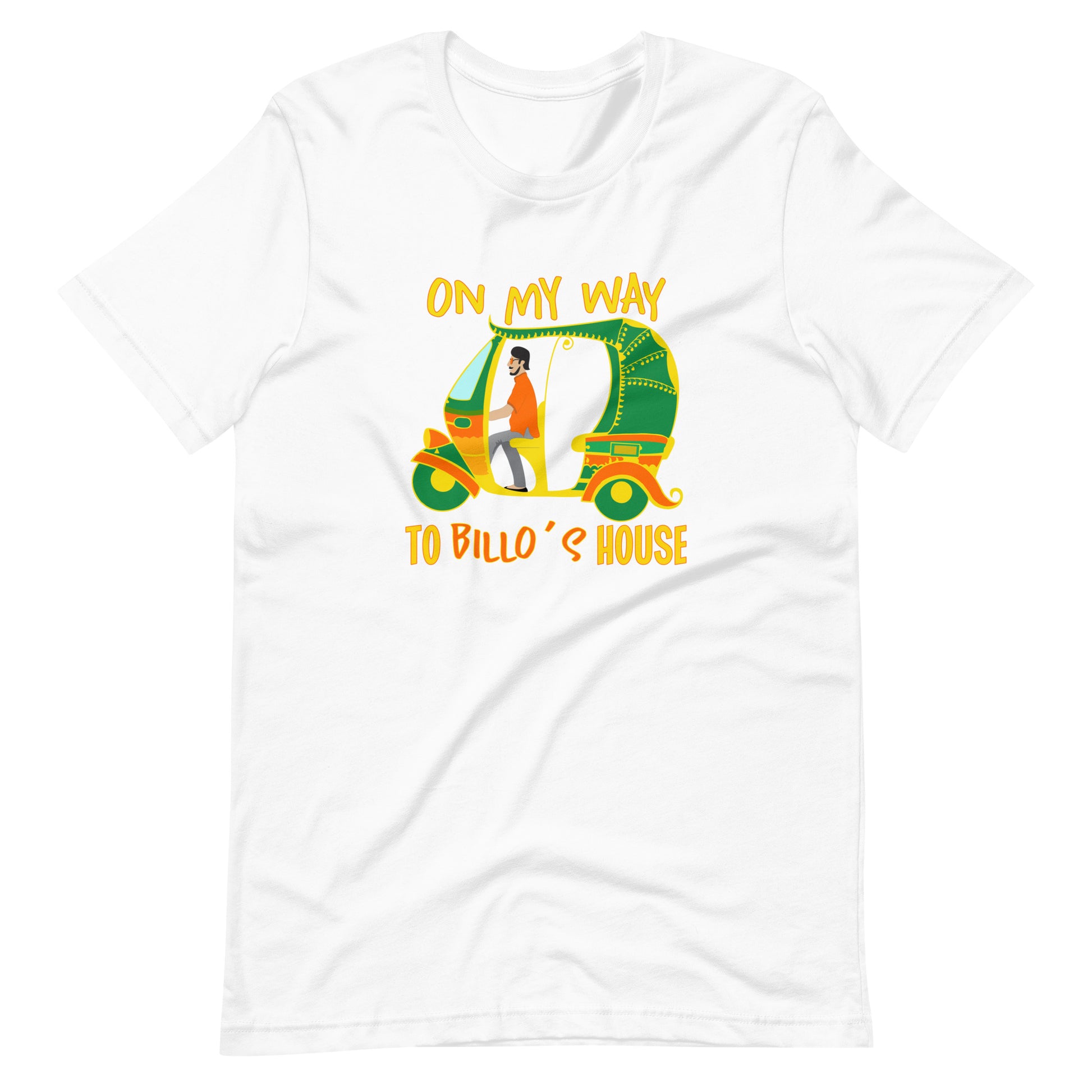 Billo's House T-Shirt unisex T-shirt Awaara Apparels White XS 